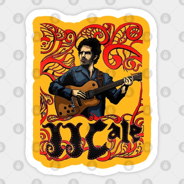 JJ Cale Sticker by Gabby Hamrick